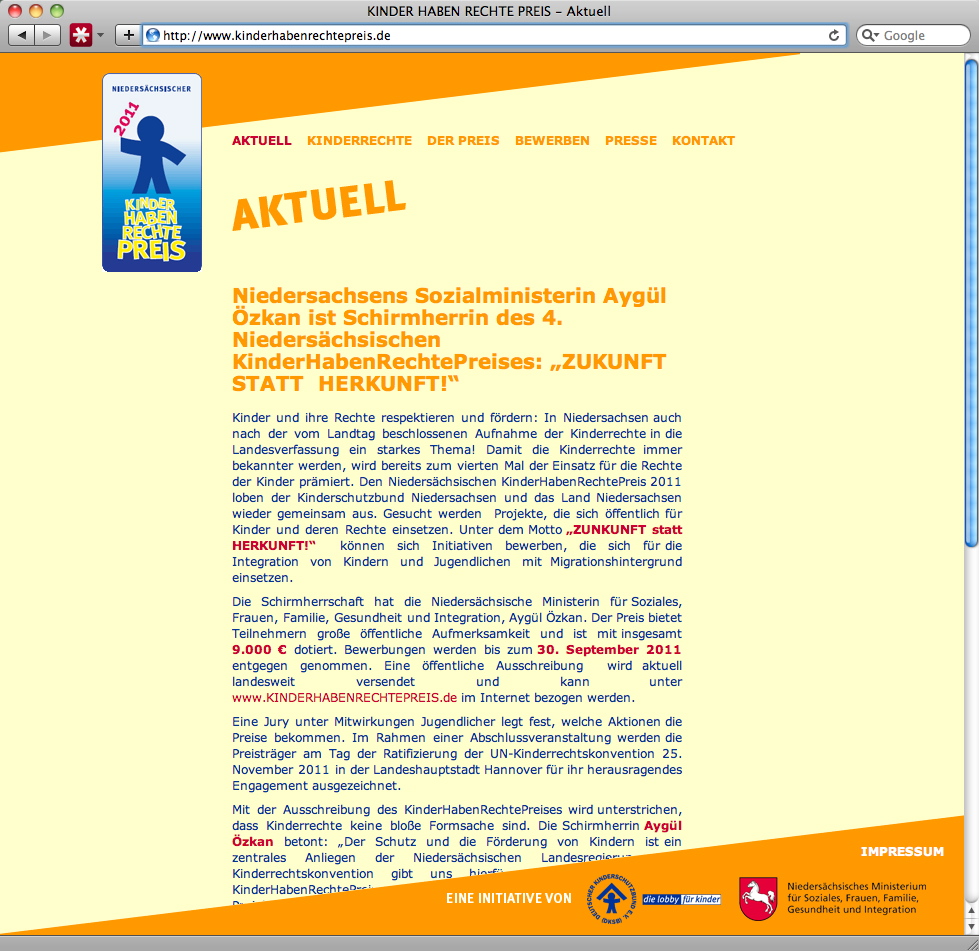 www.kinderhabenrechtepreis.de